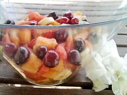 recette Salade de fruits au sirop estivales