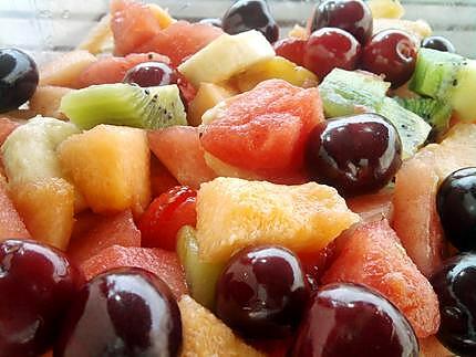 recette Salade de fruits au sirop estivales