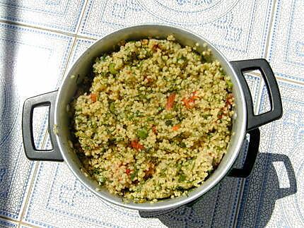 recette Couscous dit "masfouf" aux feuilles de fenouil