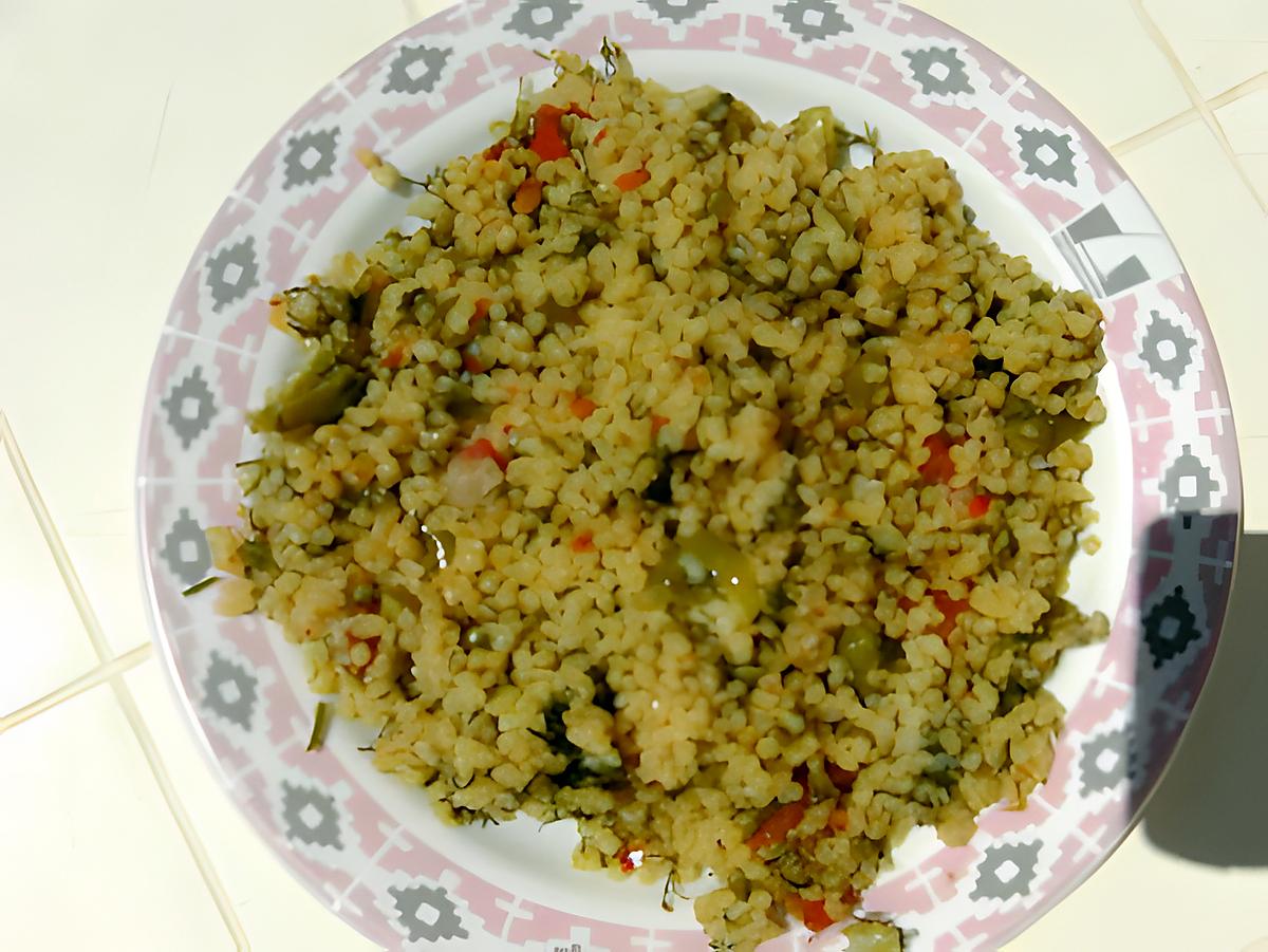 recette Couscous dit "masfouf" aux feuilles de fenouil