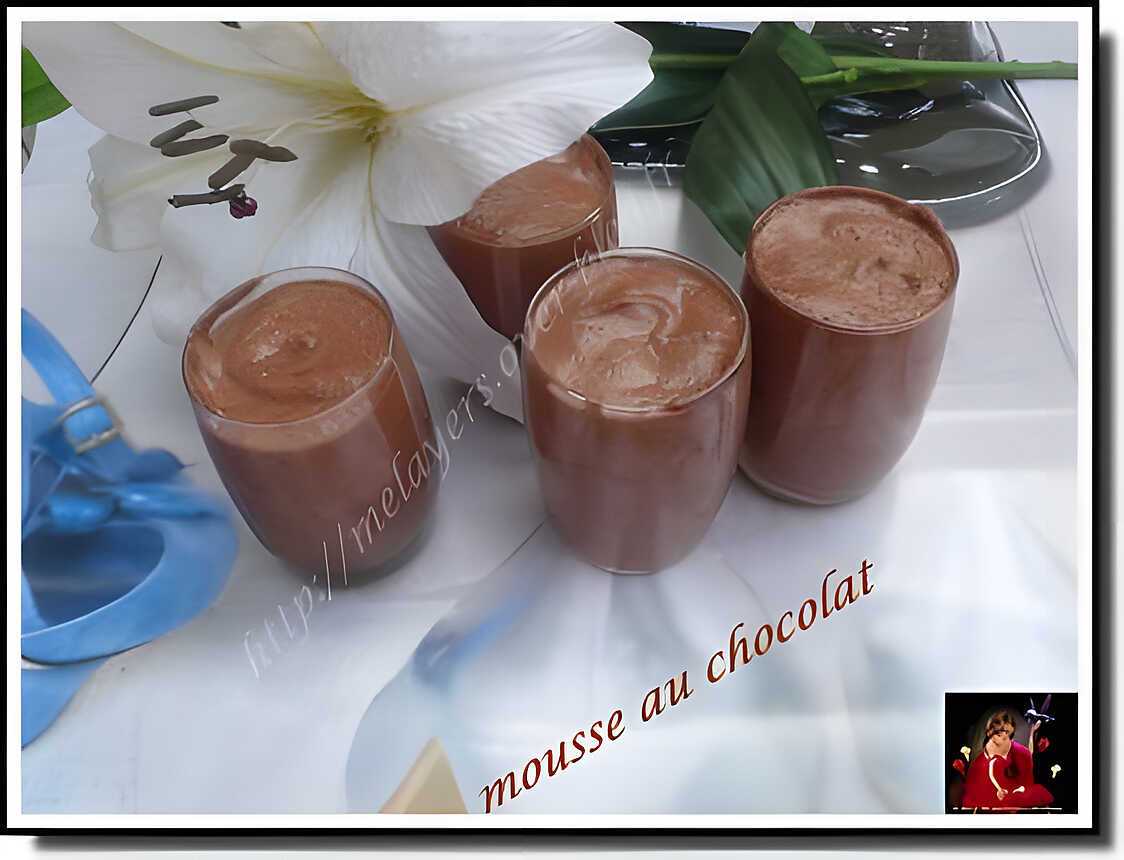 Recette de Mousse au chocolat par melayers