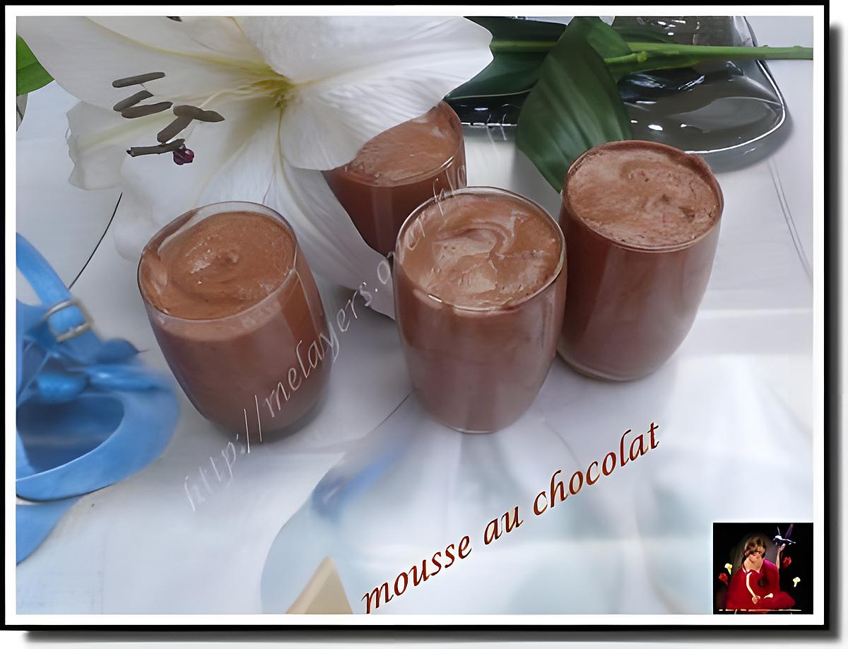 recette mousse au chocolat