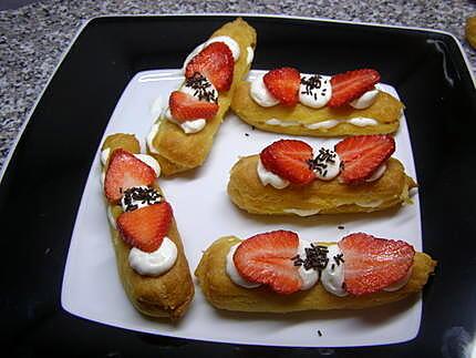 recette eclaire a la creme