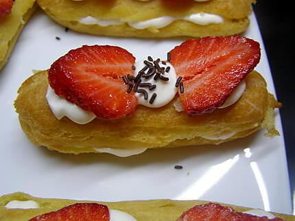 recette eclaire a la creme