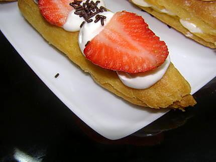 recette eclaire a la creme