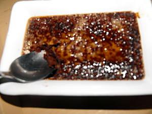 recette creme brulée au chocolat