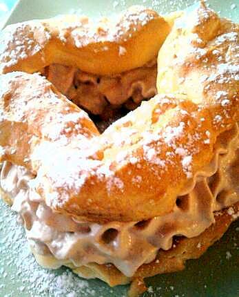 recette Paris brest coeur d'amour simplissime revisiter façon LiLi