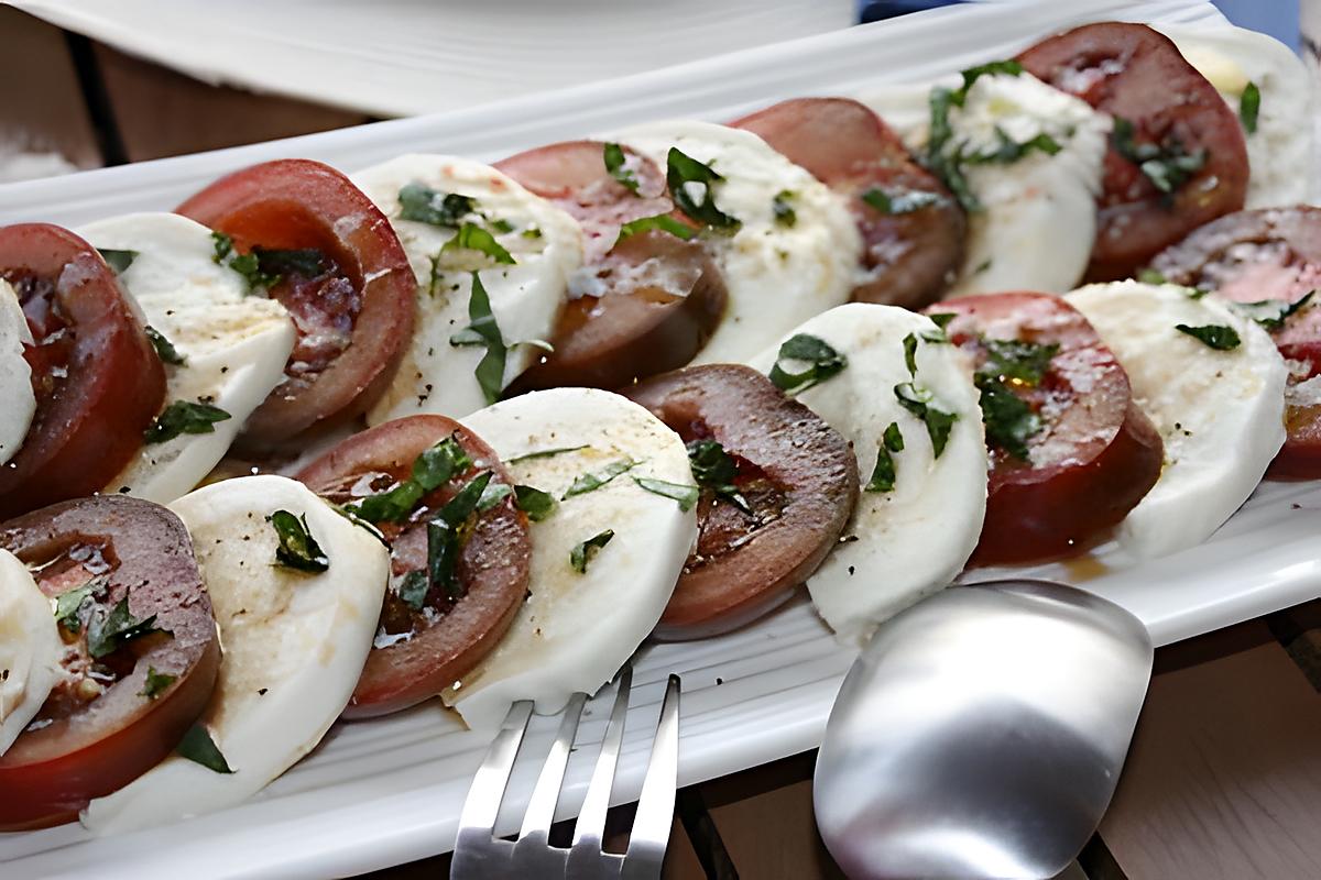 recette Salade caprese