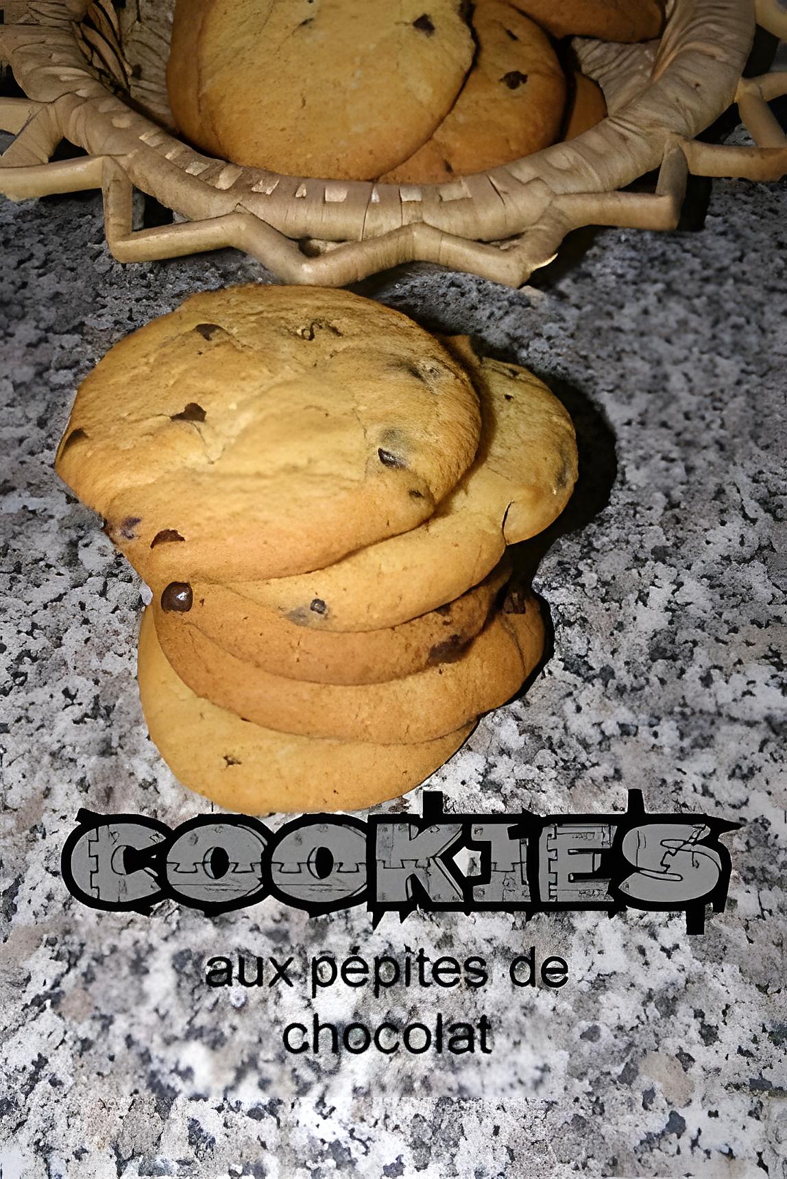 recette cookies aux pépites de chocolat