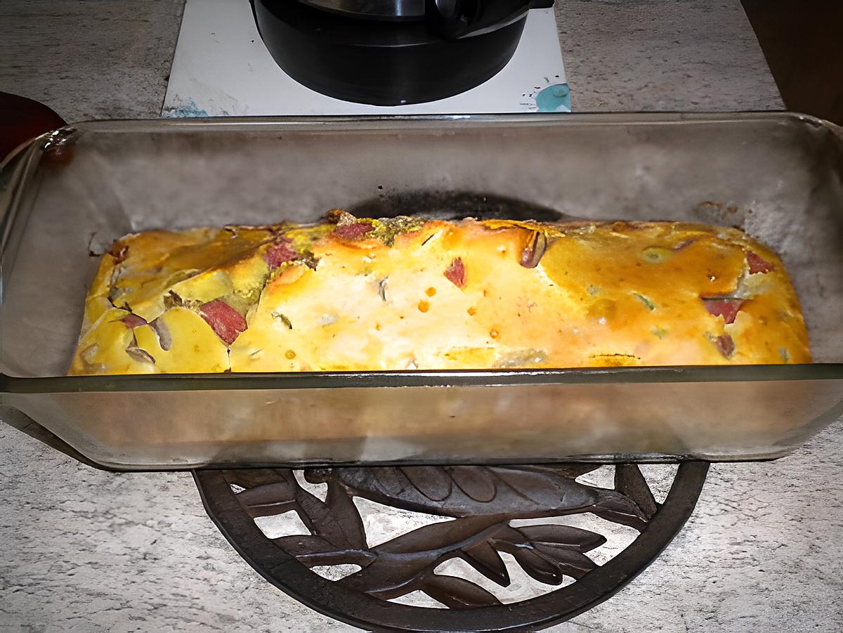 recette cake jambon olive