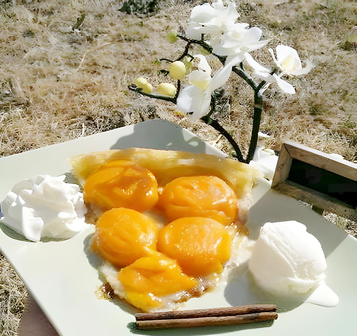 recette Tarte tatin à l'abricot