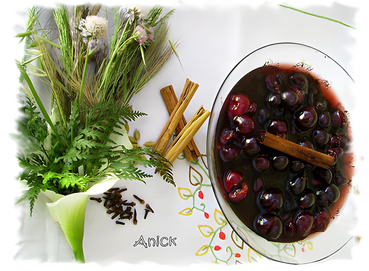 recette Salade de cerises aux épices