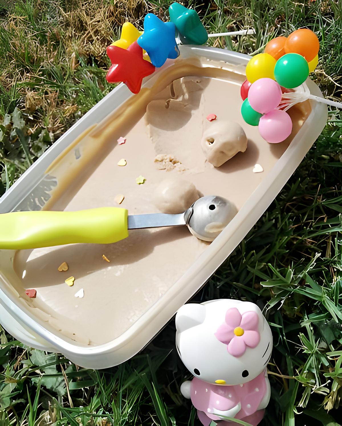 recette Glace au kinder maison 'avec ou sans sorbetiere '