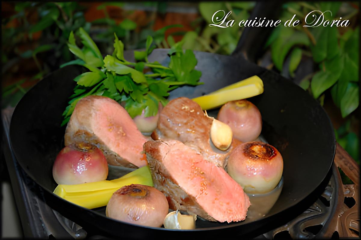 recette Filet mignon et ces petits légumes