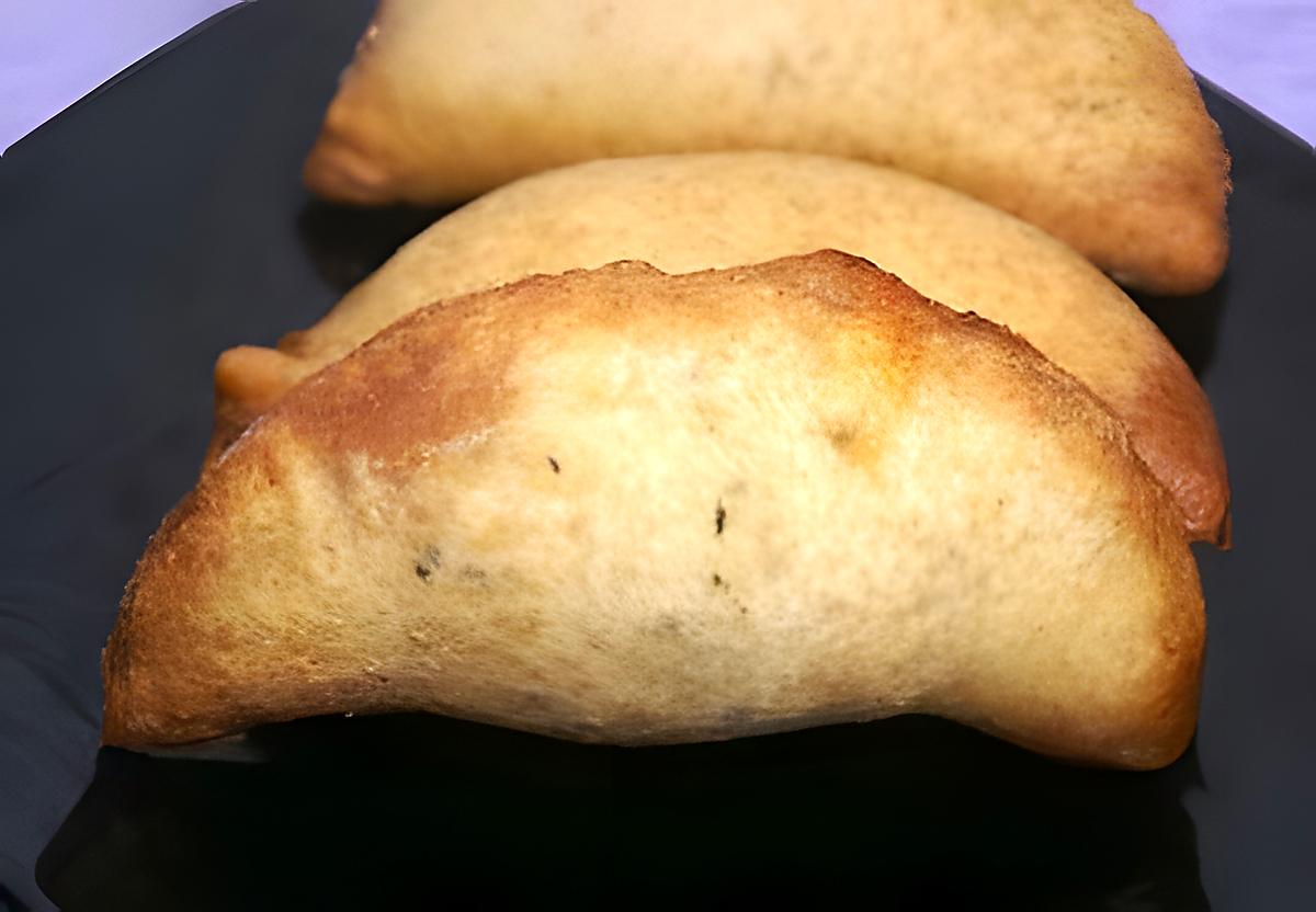 recette CALZONE CHÈVRE ET BACON