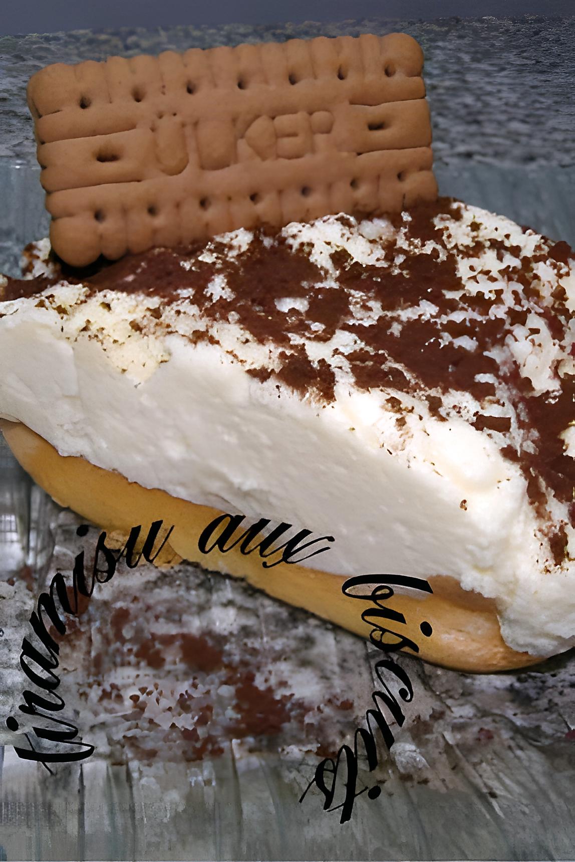 recette tiramisu aux biscuits