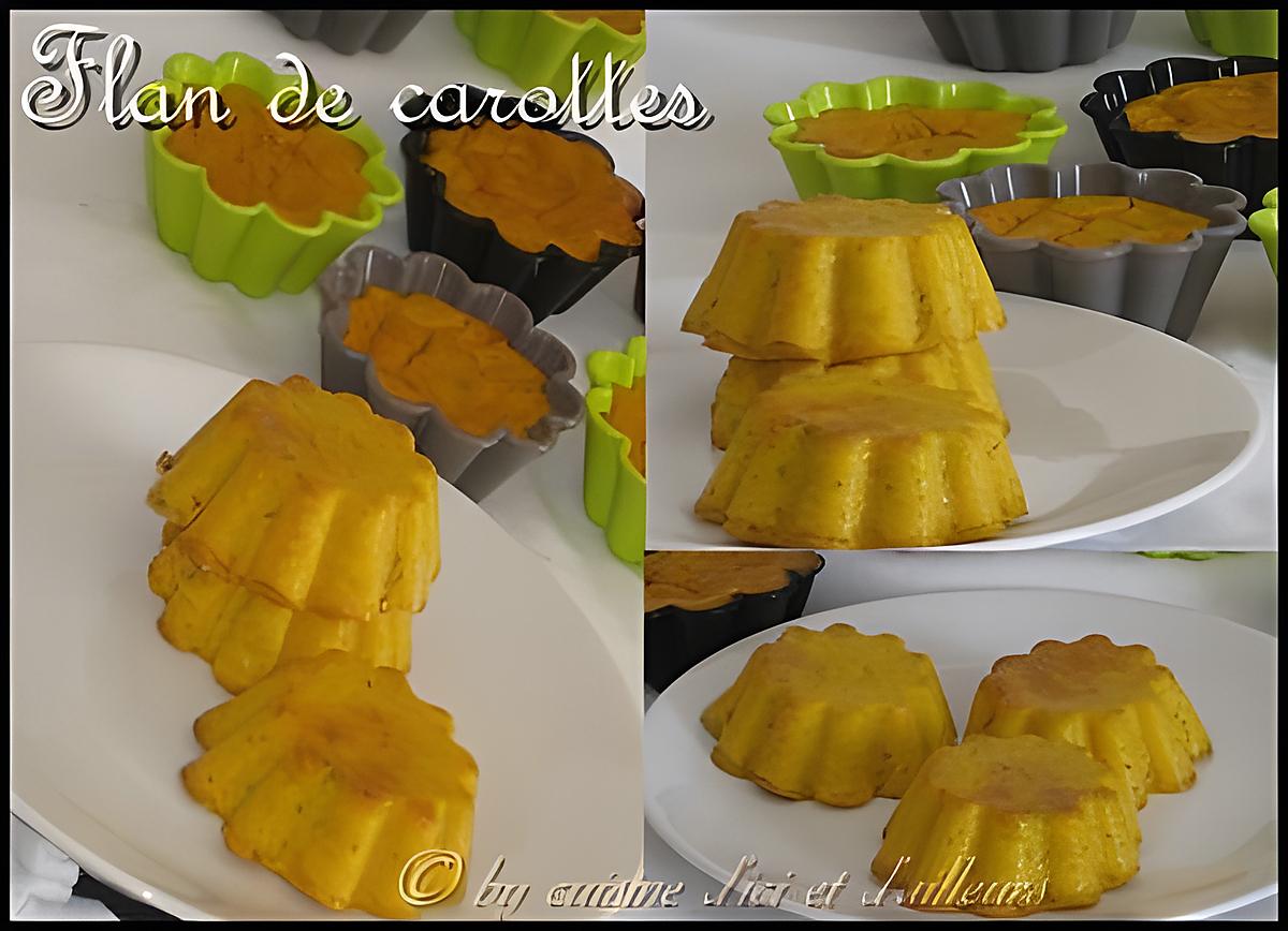 recette Flan de carottes