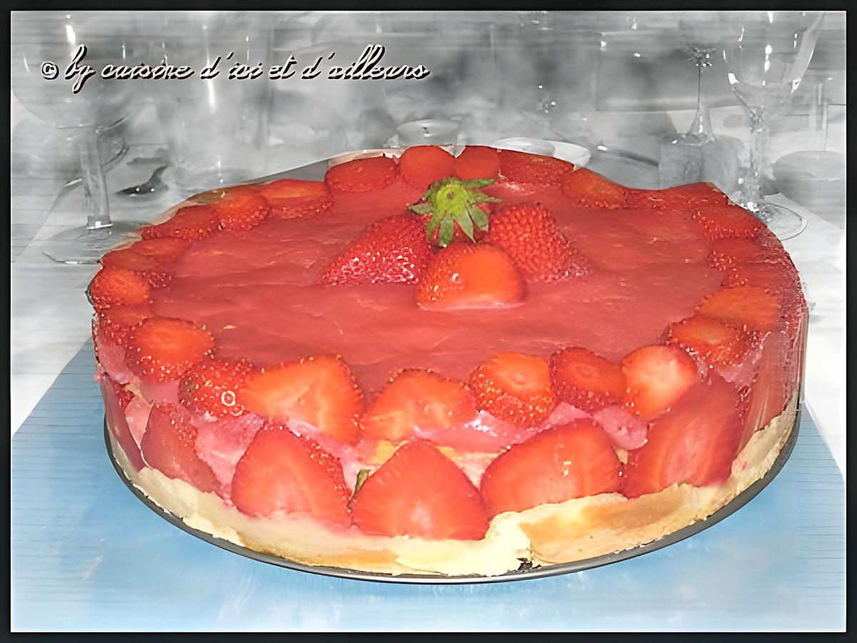 recette Fraisier (à ma façon)