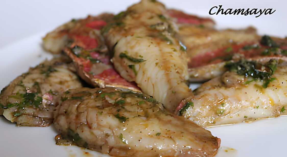 Recette de Rougets à la marocaine