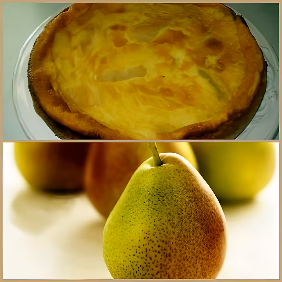 recette Flognarde aux poires et au Grand Marnier