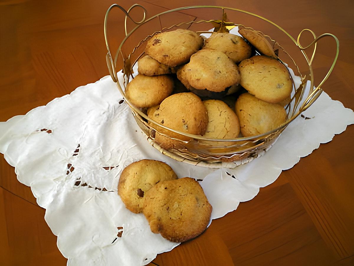 recette cookies croustillants aux noisettes