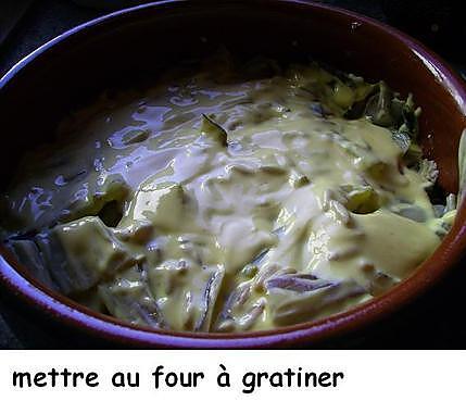 recette Gratin de blettes  ricotta  et pignons