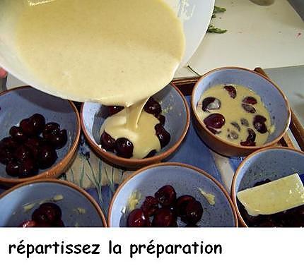 recette Clafoutis métissé aux cerises de France au lait de coco et zeste de citron vert