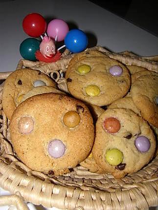 recette cookies aux smarties