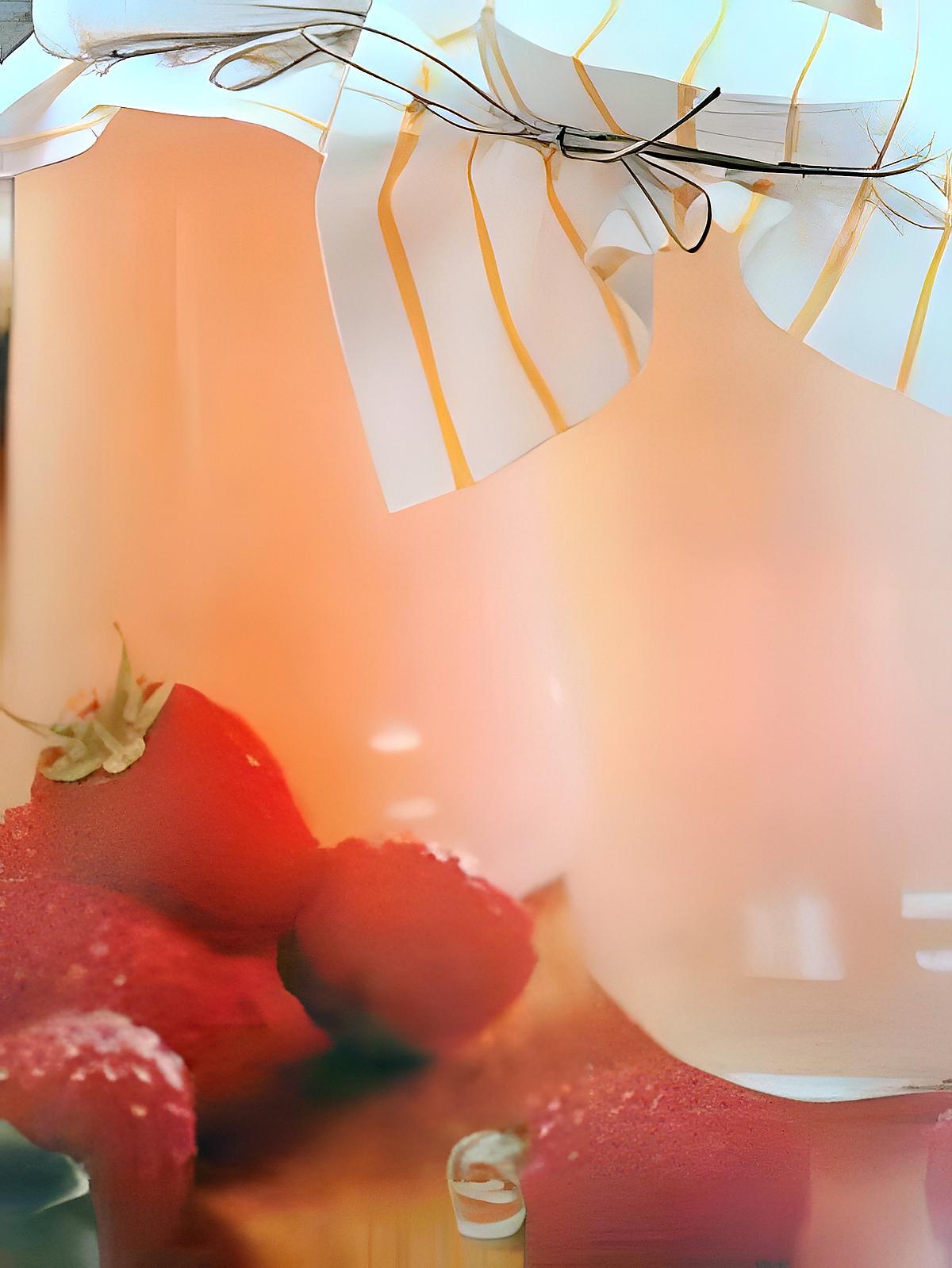 recette Gelée de fraise au pomme