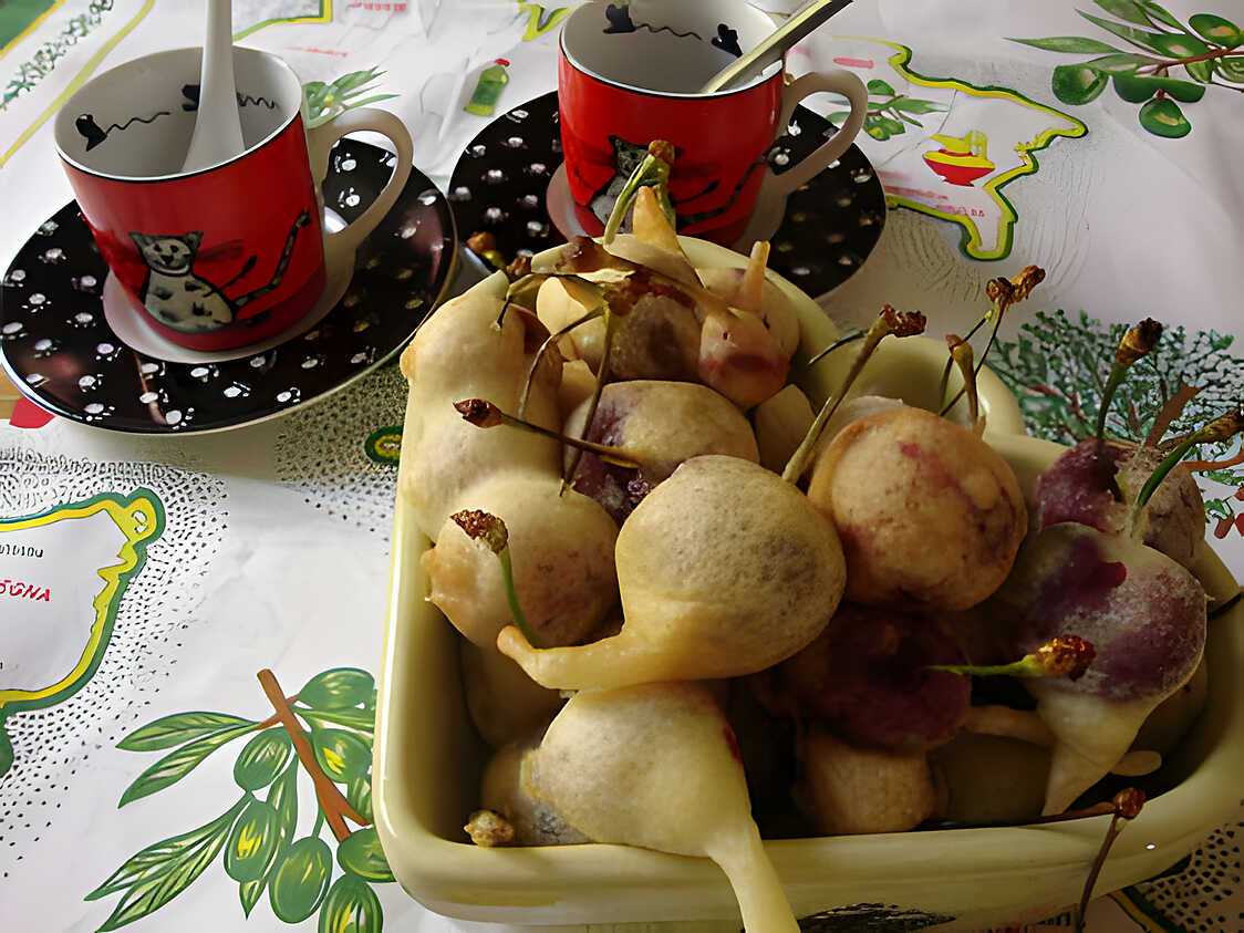 Recette de BEIGNETS DE CERISES