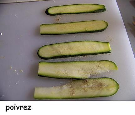 recette Roulés de courgettes au gorgonzola - mascarpone