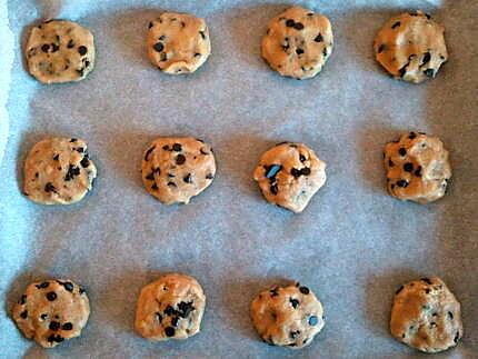 recette Cookies Américains aux pépites de chocolat