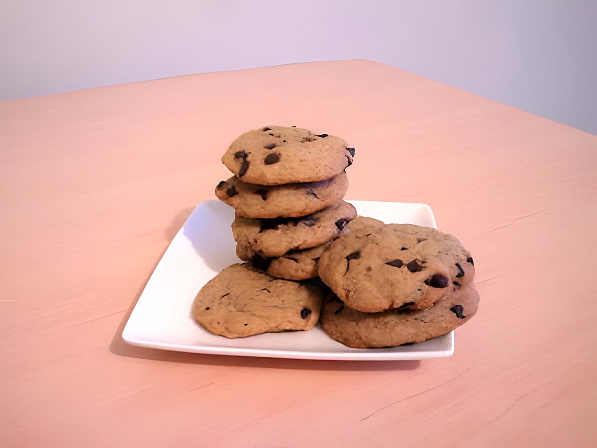 recette Cookies Américains aux pépites de chocolat