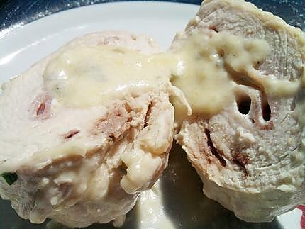 recette Paupiette de veau maison au bacon et fromage fondu