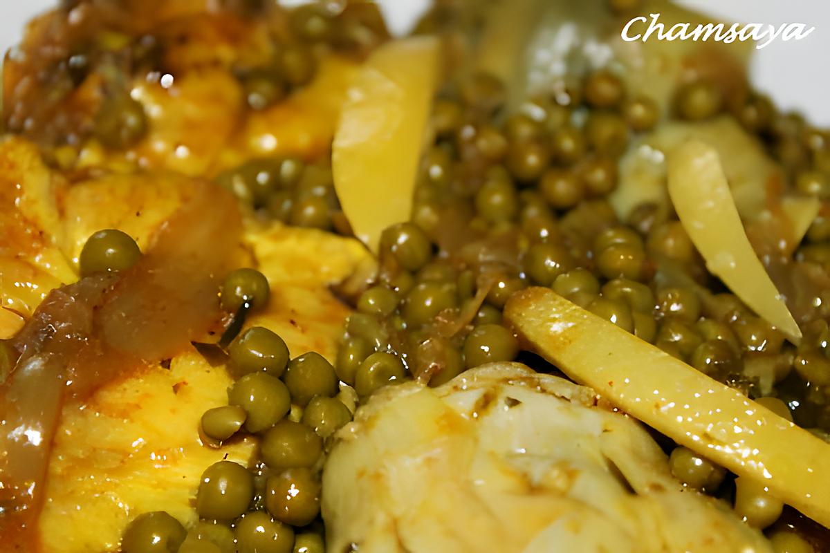 Recette Tajine de poulet à la marocaine