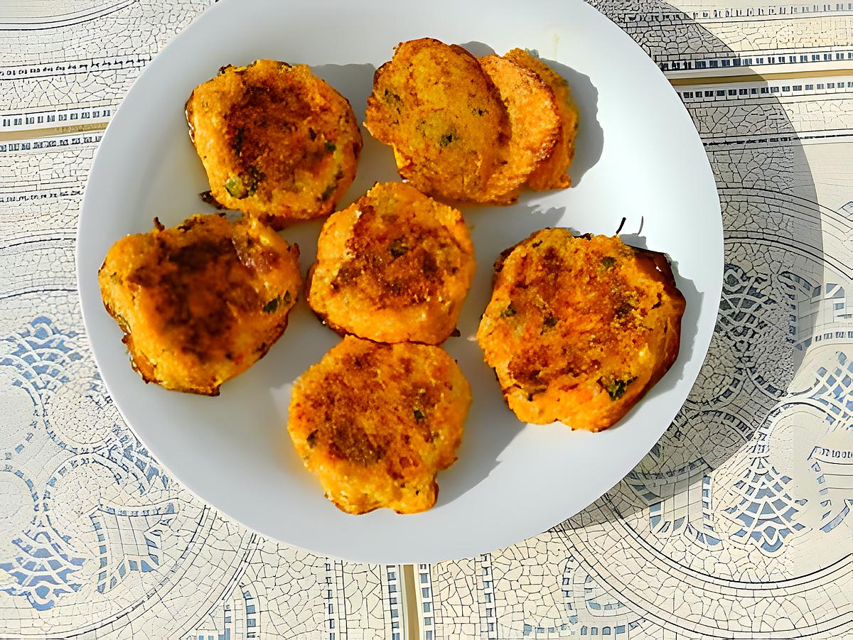 recette Bouchées de courge au fromage d'après recette de Yummifood