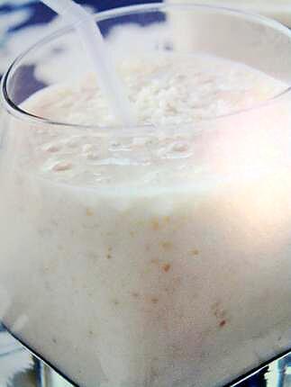 recette Milk shake banane & noix de coco