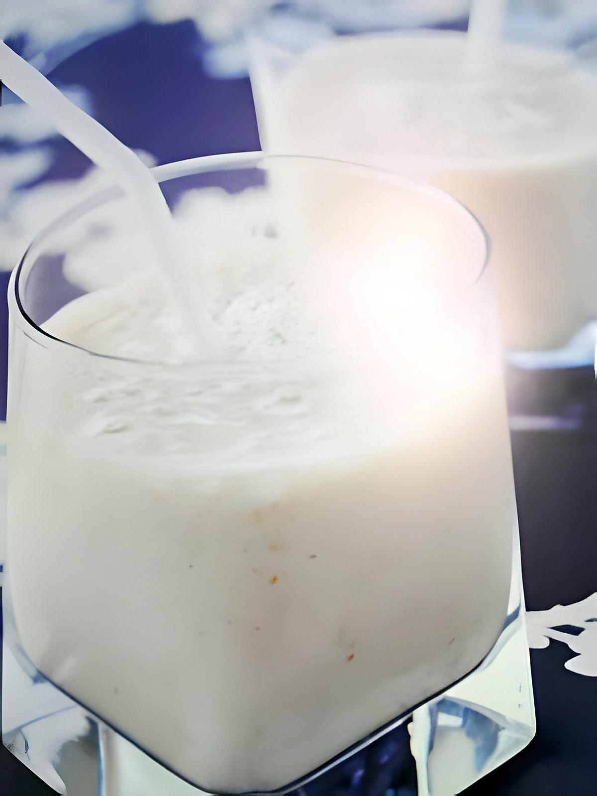 recette Milk shake banane & noix de coco