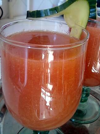 recette Gaspacho andalou