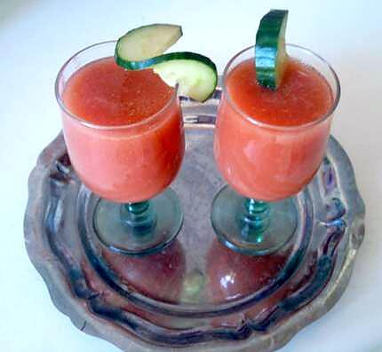 recette Gaspacho andalou