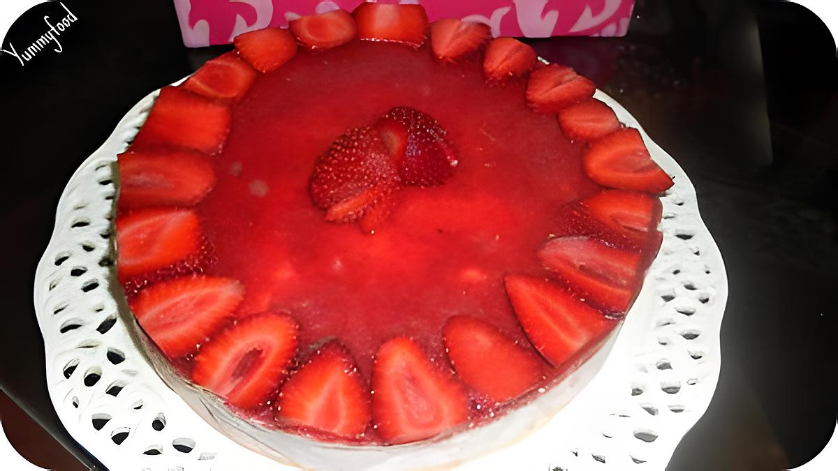 recette Bavarois aux fraises pour la fête des mères