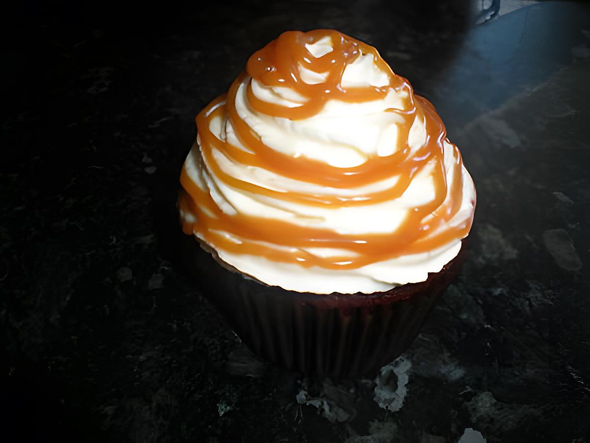 recette cupcakes choco caramel