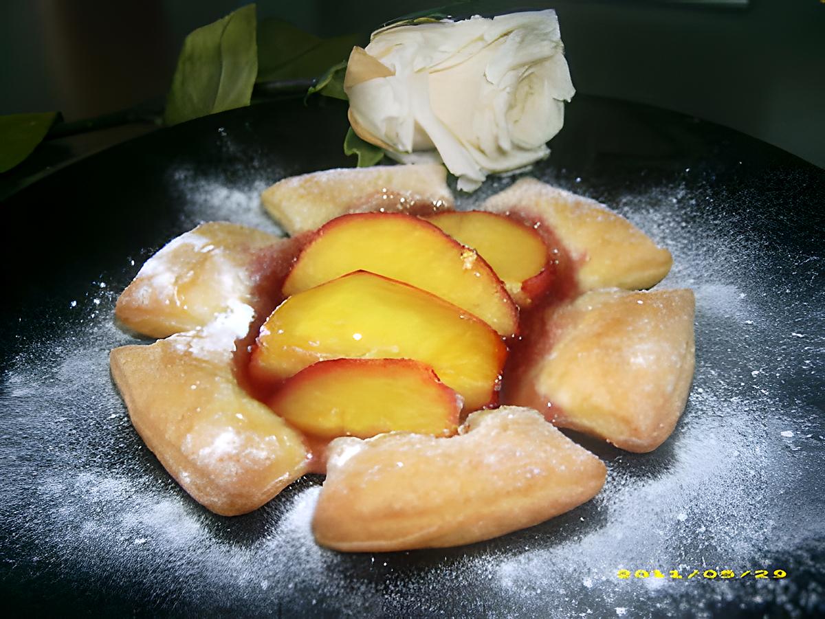 recette marguerite aux nectarines