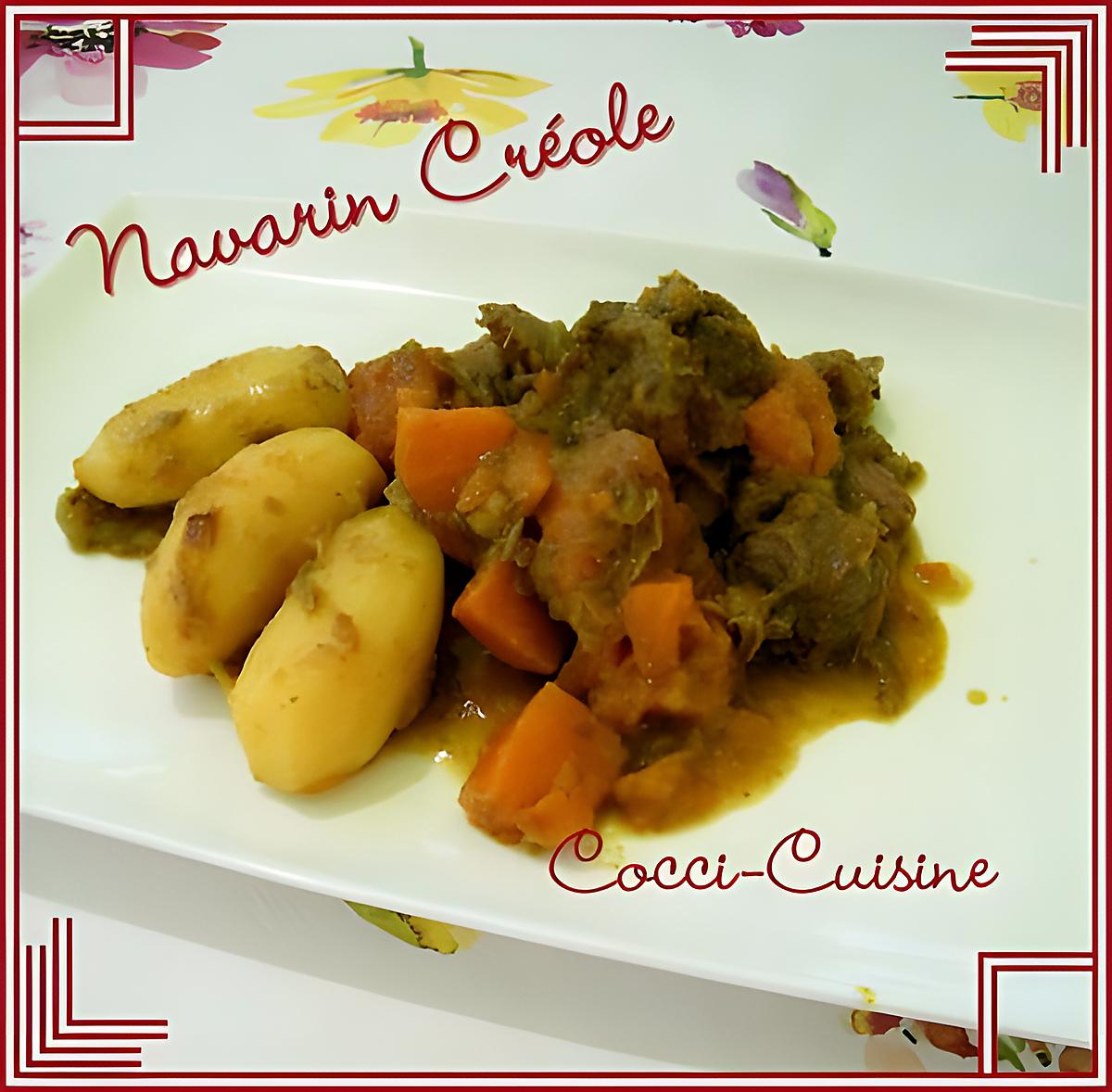 recette Navarin Créole