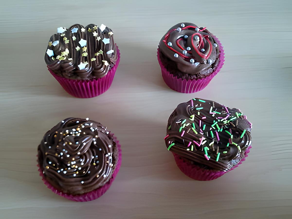 recette Cupcakes tout chocolat