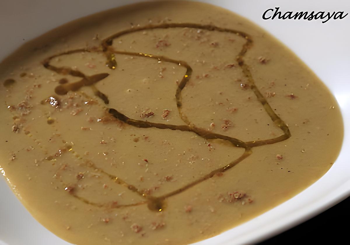 recette Bissara ou velouté de pois cassés au cumin