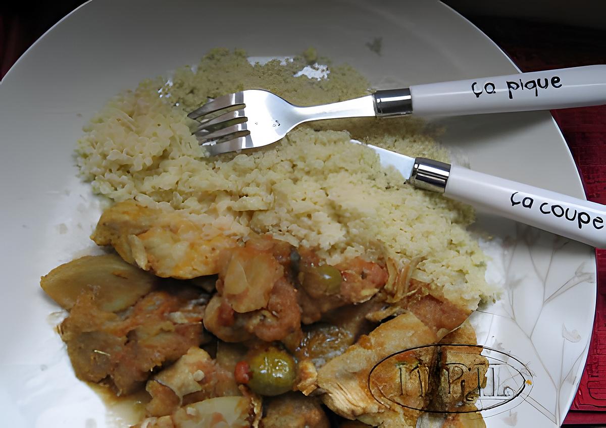 recette tagine poulet artichauts