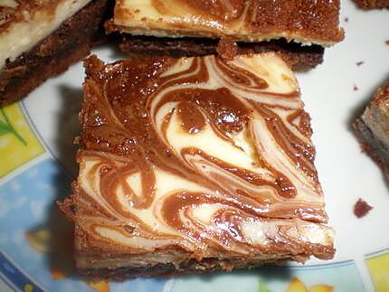 recette brownie cheesecake