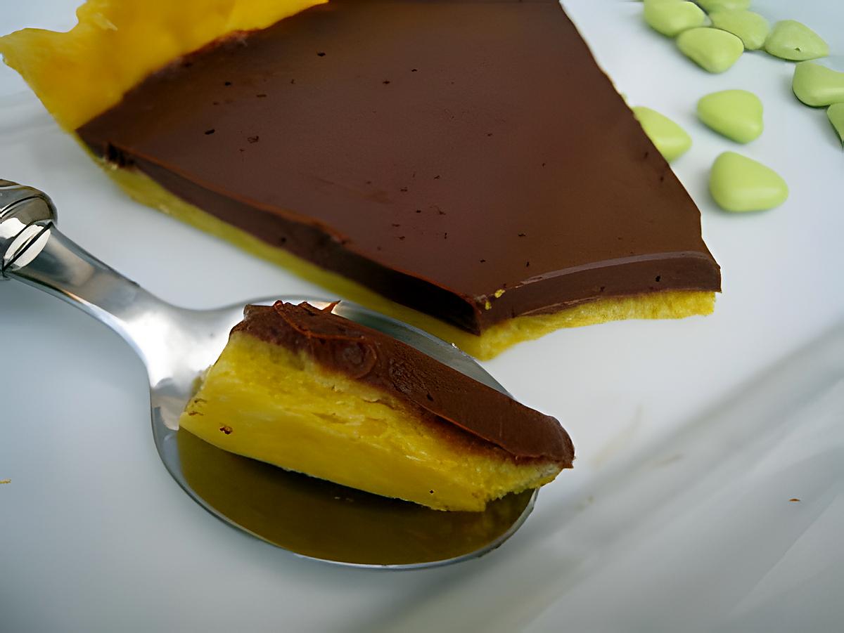 recette Tarte au chocolat de Frédéric Anton