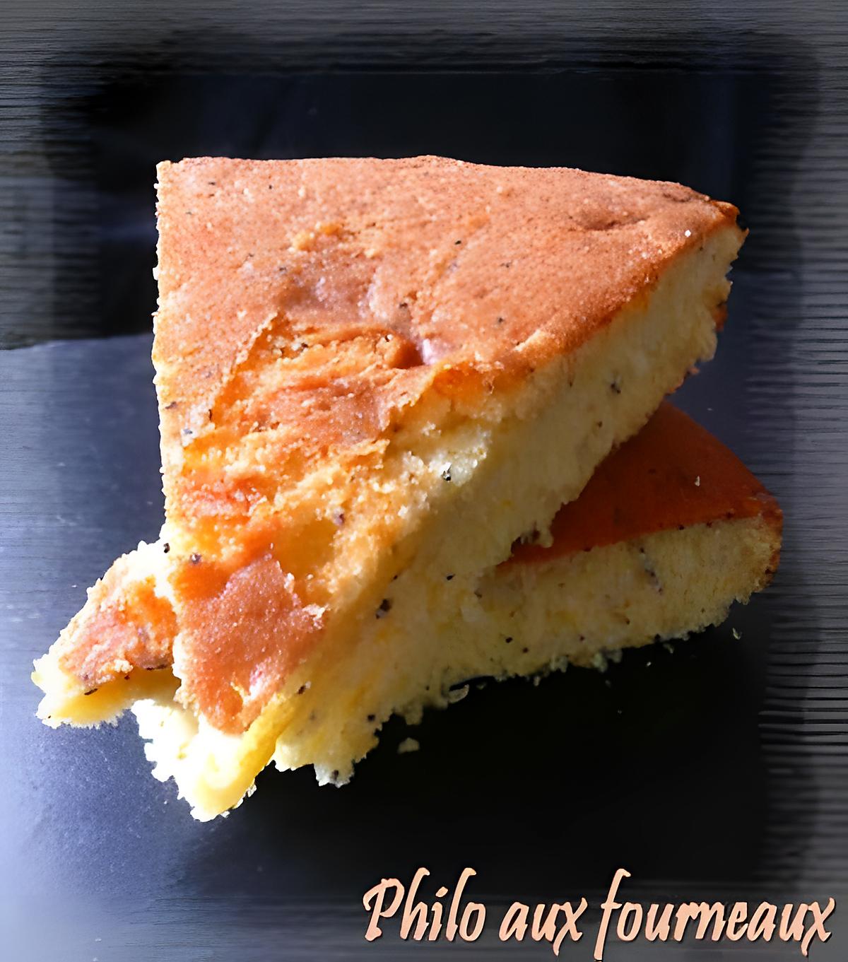 recette Gâteau à l'orange & aux graines de pavot